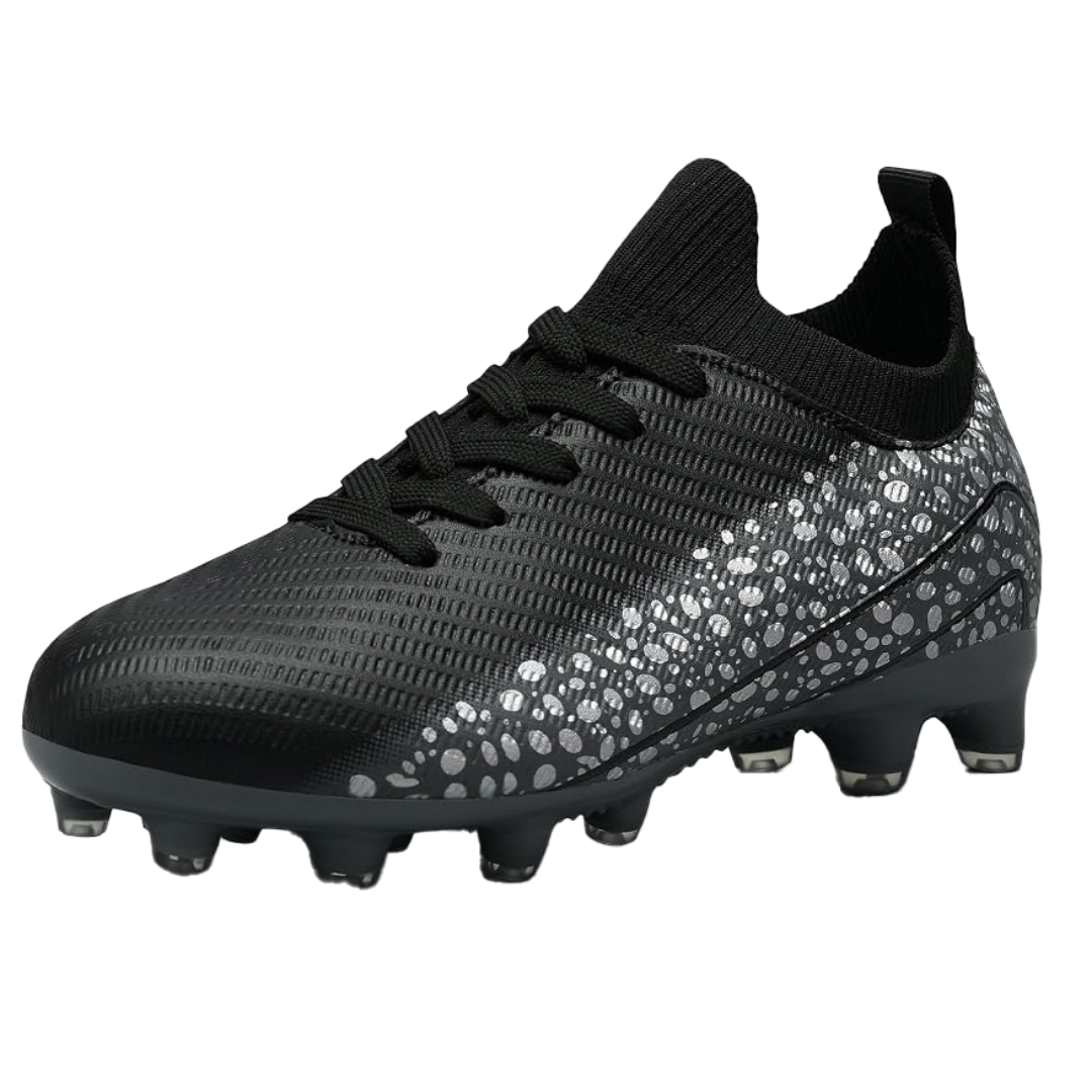 Kids Mid Top Soccer Cleats Youth Outdoor Football Shoes