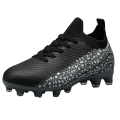 Kids Mid Top Soccer Cleats Youth Outdoor Football Shoes